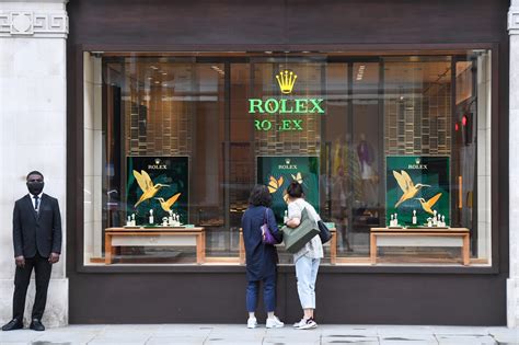 Rolex shops london